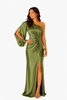 Vestido Maxi Olívia — Elegância Assimétrica
