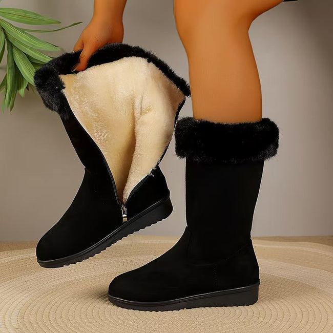 Simone – Botas quentes de linhas clássicas
