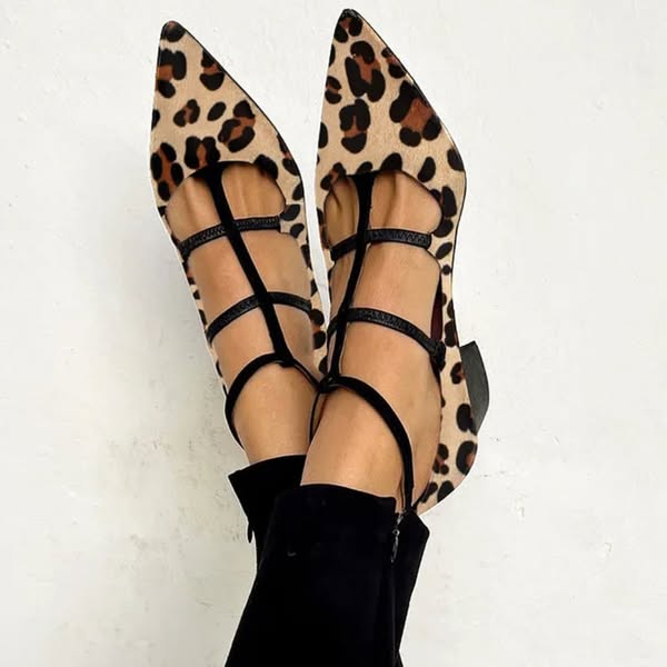 Leopardo - Salto Elegantes feminino