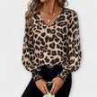 Blusa Estilosa Leopardo feminino