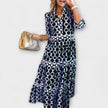 Vestido Midi com Correntes feminino