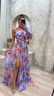 Vestido Elegante e Fluido feminino