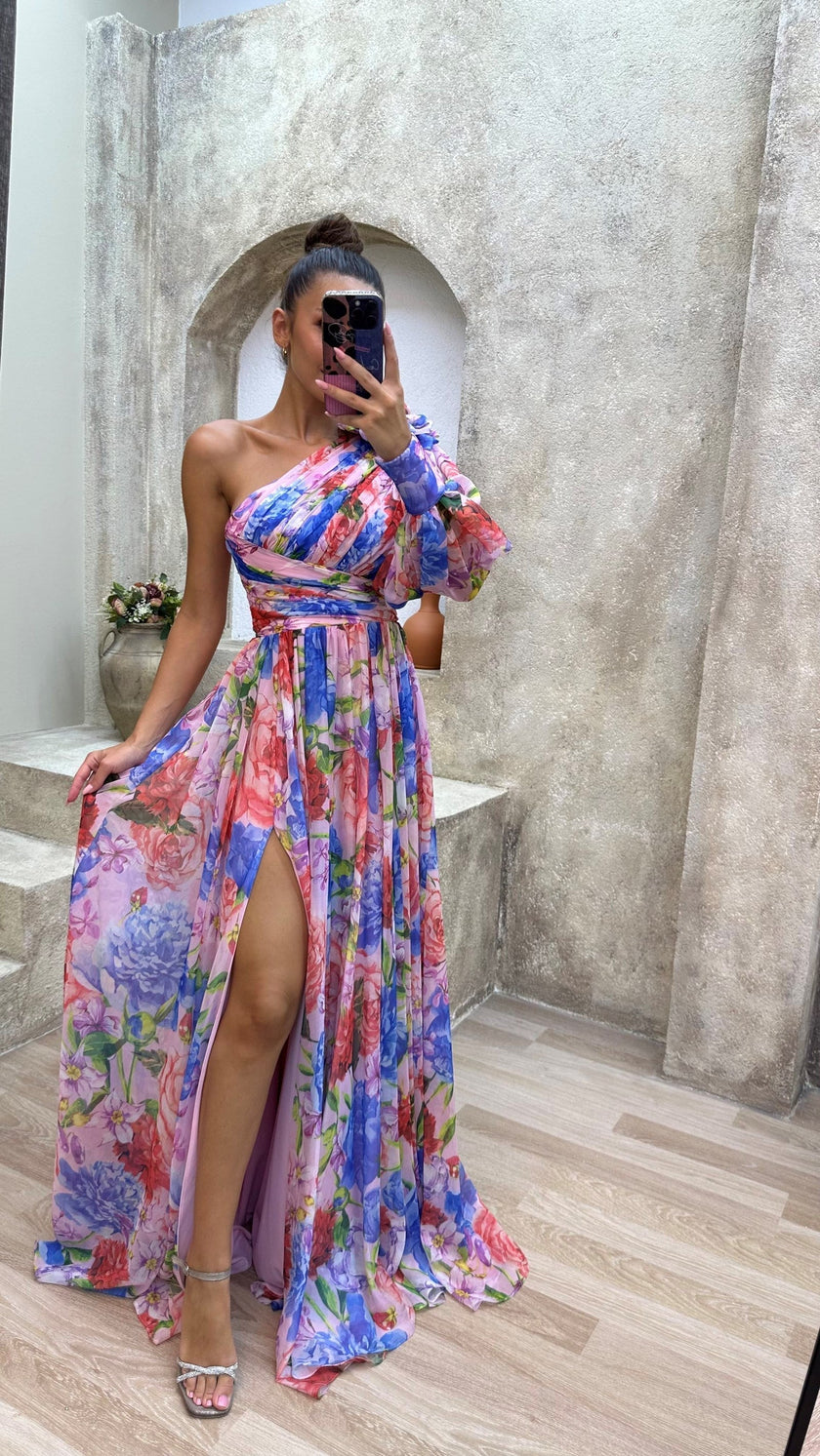 Vestido Elegante e Fluido feminino