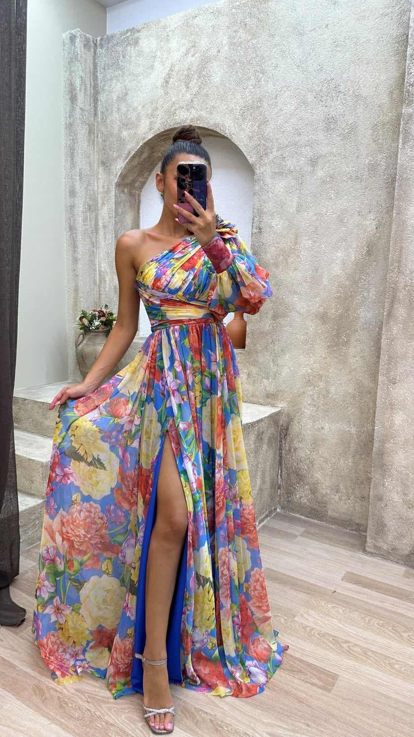 Vestido Elegante e Fluido feminino