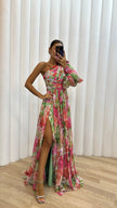 Vestido Elegante e Fluido feminino