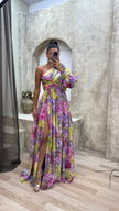 Vestido Elegante e Fluido feminino