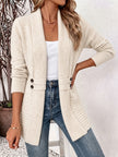 Cardigan Leonor com Cintura Marcada