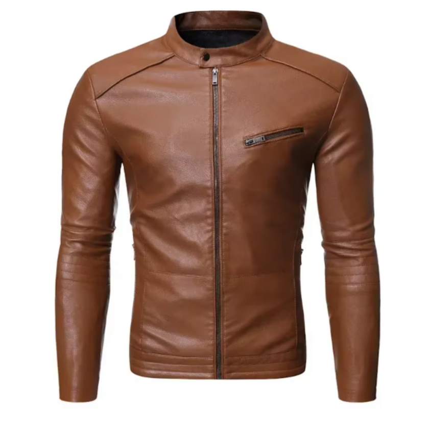 Lennox | Casaco de Couro Elegante