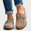 Ísis – Mocassins de camurça com fivela