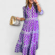 Vestido Midi com Correntes feminino