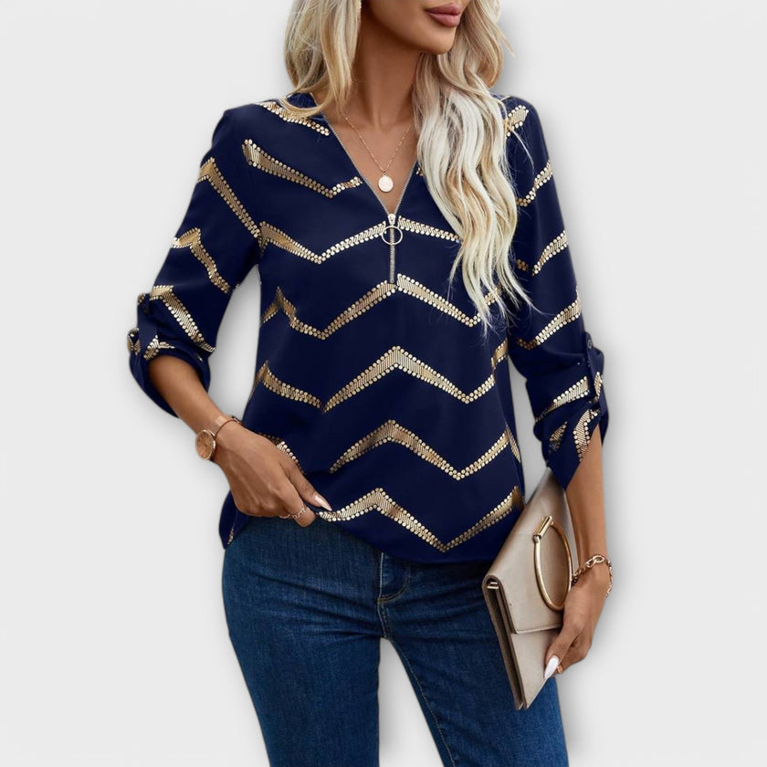Blusa intemporal e elegante feminino