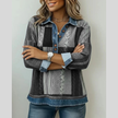 Meridell — Camisola em blocos de cor com padrão