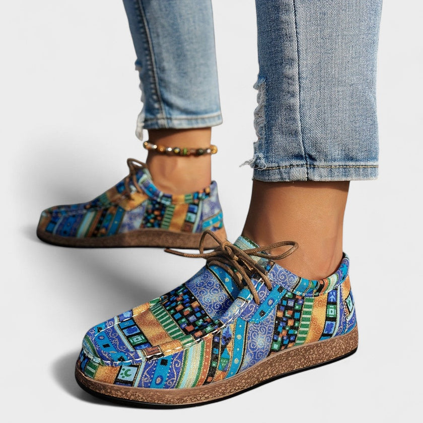Glória – Sapatos coloridos de inspiração artística