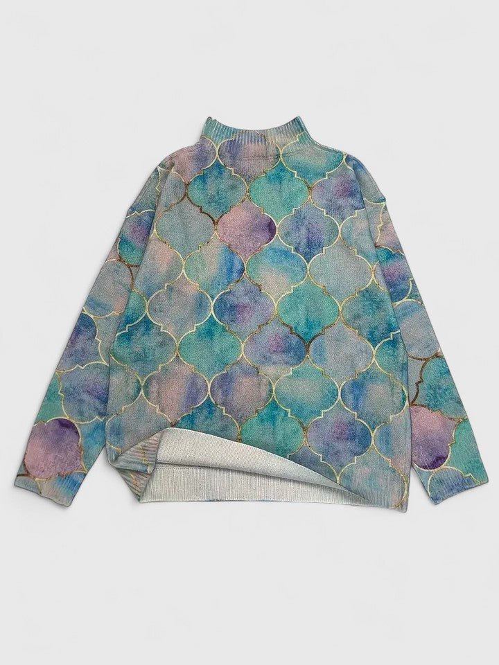 Rhea — Camisola aconchegante de gola alta