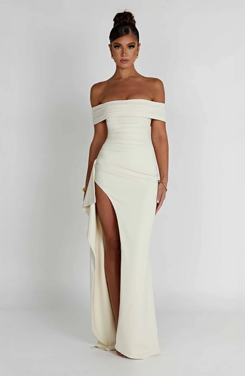 Vestido de Luxo Maxi feminino