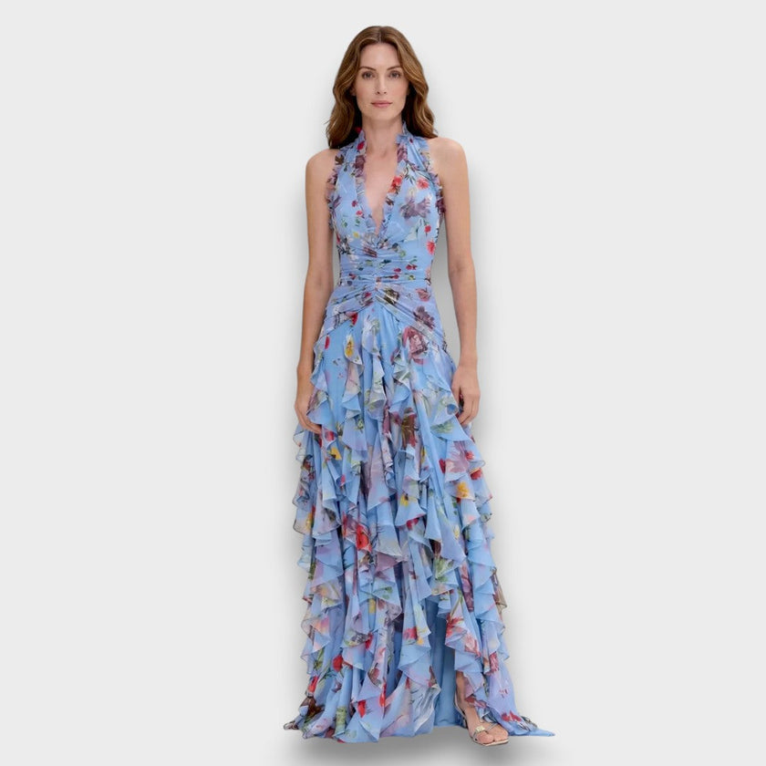Vestido Maxi com Halter