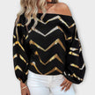 Blusa elegante de primavera feminino