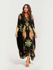 Vestido Longo Estampado feminino