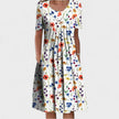Vestido Midi com Camadas feminino