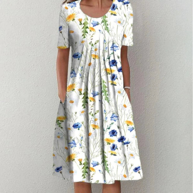 Vestido Midi com Camadas feminino
