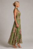 Iara | Vestido Floral Halter