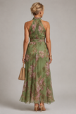 Iara | Vestido Floral Halter