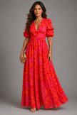 Luma | Vestido Longo em Tons Vibrantes