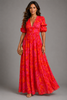 Luma | Vestido Longo em Tons Vibrantes