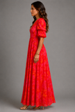 Luma | Vestido Longo em Tons Vibrantes
