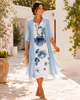 Melina | Conjunto Floral em Camadas