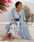 Melina | Conjunto Floral em Camadas