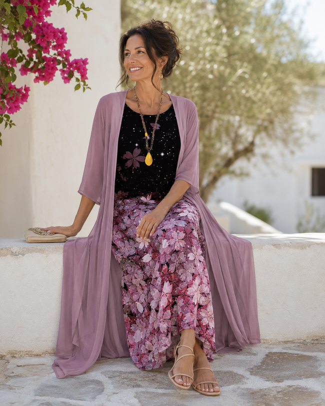 Amora | Conjunto Ombré Floral