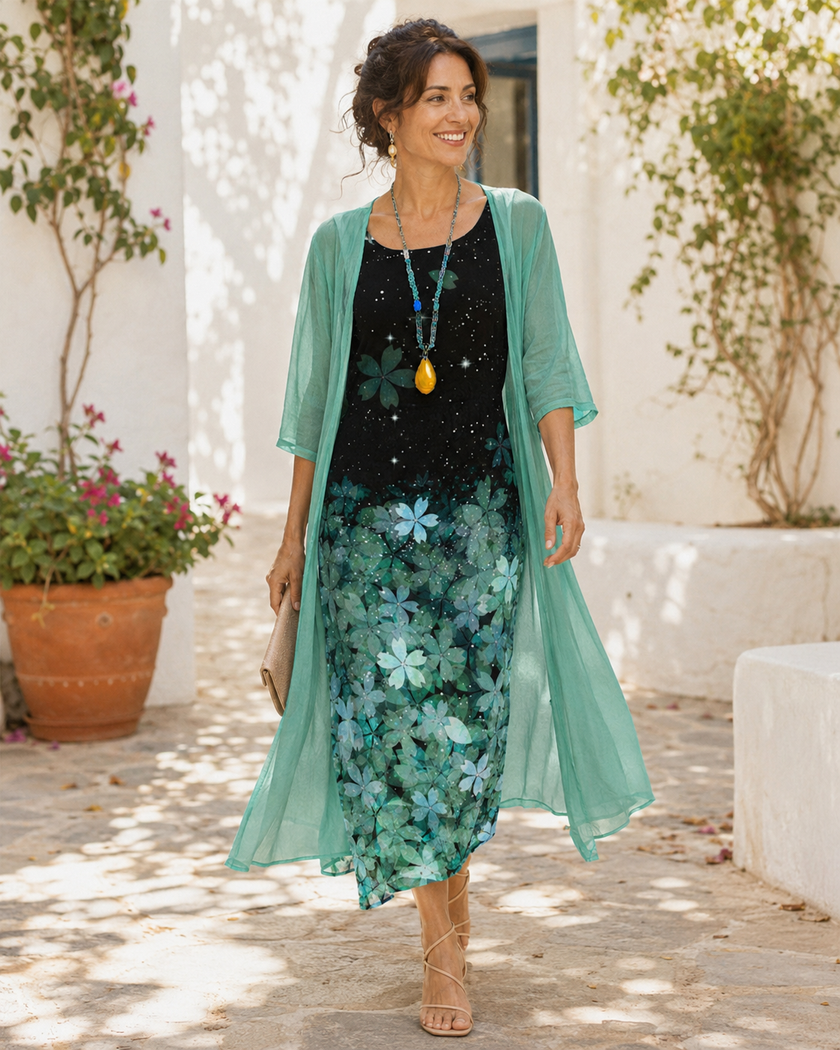 Amora | Conjunto Ombré Floral