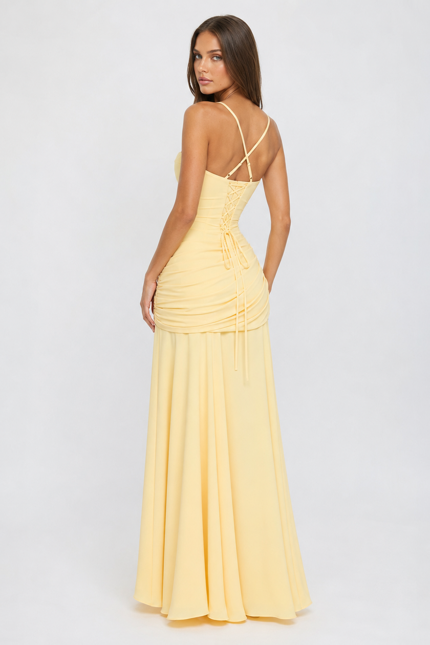 Vestido Maxi Aurélia — Elegância que Valoriza a Silhueta