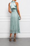 Vestido midi Céline de cerimónia elegante