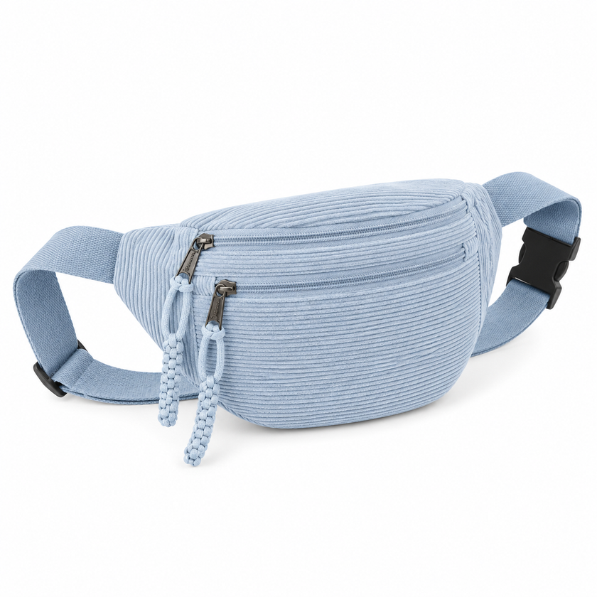 Petra | Bolsa de Ombro em Veludo Cotelê