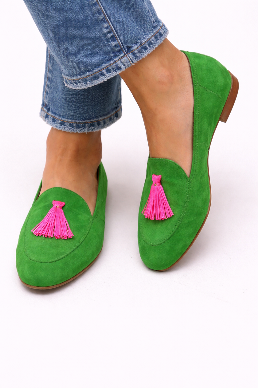 Haven - Mocassim de Bico Redondo com Borla