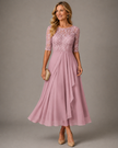 Mirela | Vestido Midi de Renda