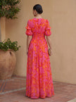 Valentina | Vestido Maxi Floral de Caimento Elegante