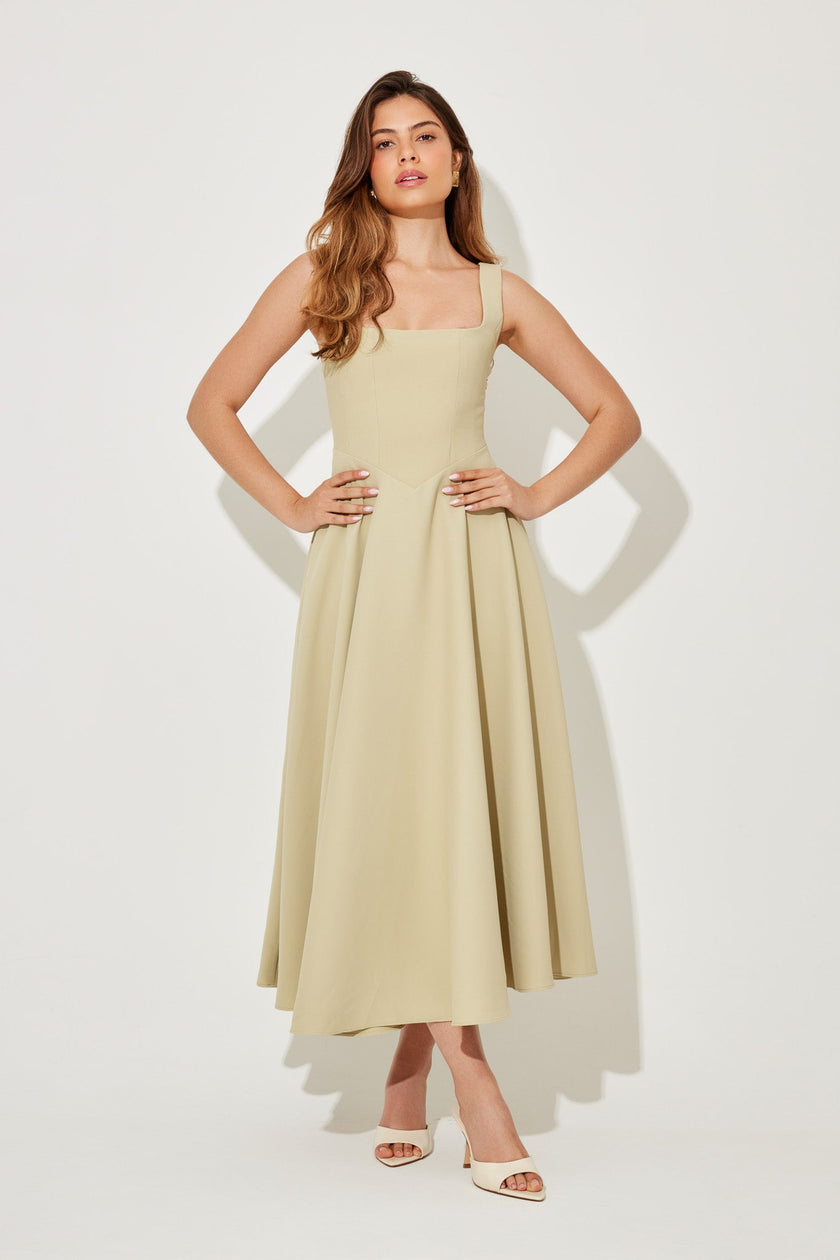 Vestido Midi Intemporal feminino