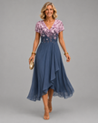 Amélia | Vestido Longo com Detalhes Florais