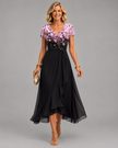 Amélia | Vestido Longo com Detalhes Florais