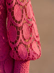 Constança | Vestido Midi Rendado para Cerimónia
