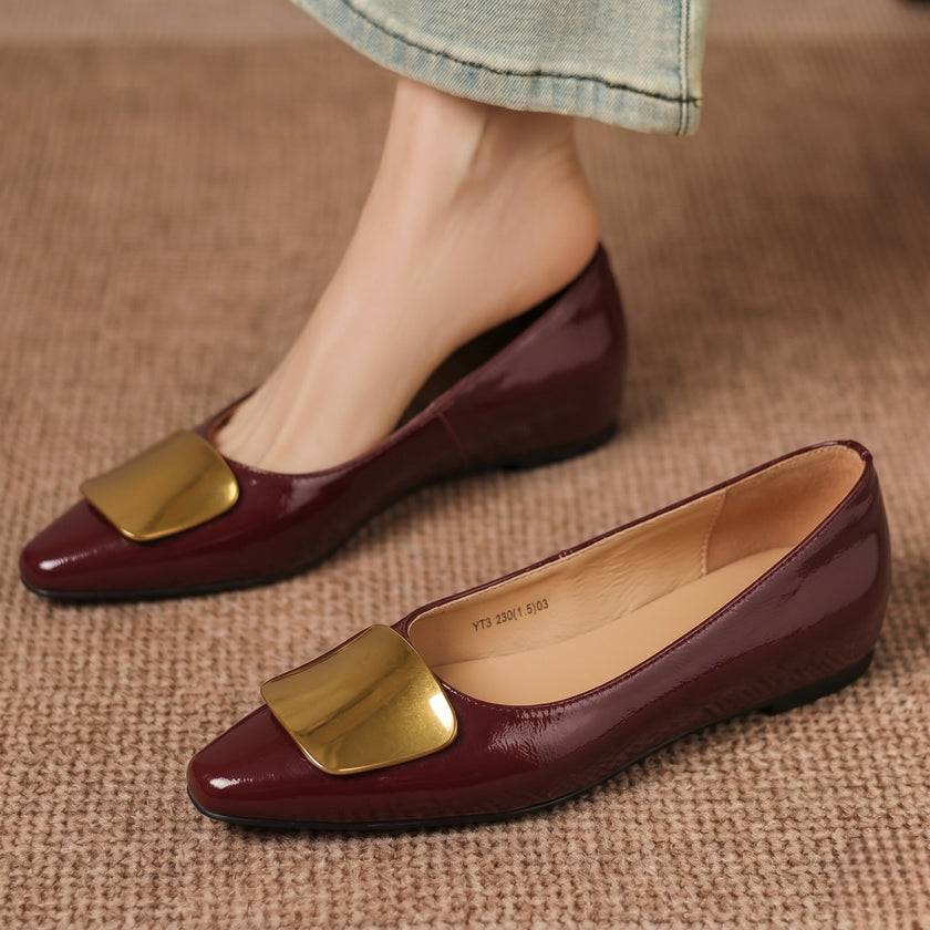Lorea | Ballerinas em Couro Verdadeiro