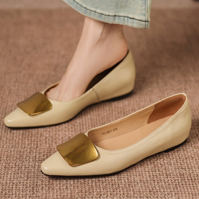 Lorea | Ballerinas em Couro Verdadeiro