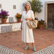 Dalila – Sandálias de cunha com pedraria e motivos florais