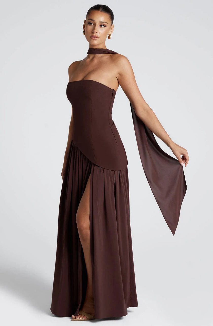 Vestido Longo Sofisticado feminino