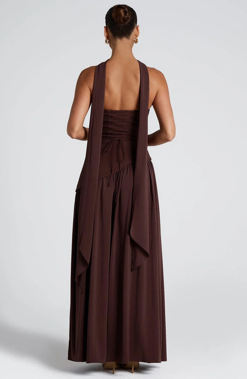 Vestido Longo Sofisticado feminino