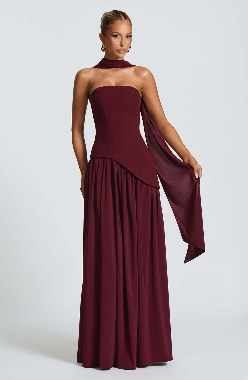 Vestido Longo Sofisticado feminino