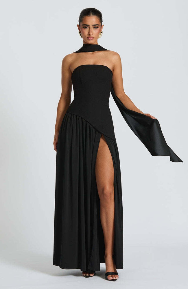Vestido Longo Sofisticado feminino